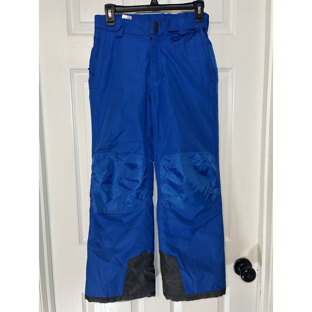 TSLA Youth Teens Size L (14-16) Blue Snow‎ Pants Ski Snowboarding Insulated